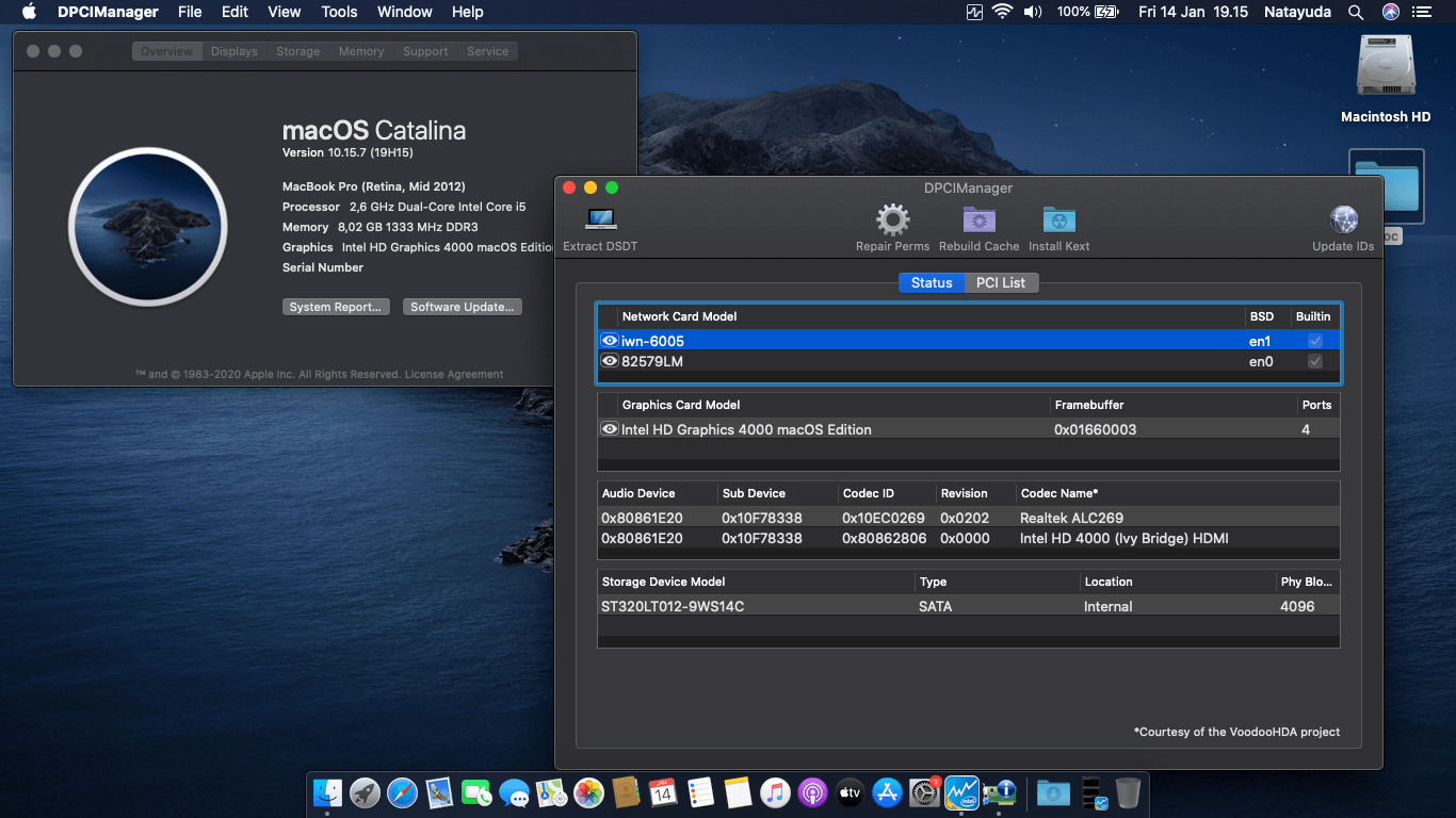 Panasonic CF B11LWUCS [IvyBridge   Intel HD 4000 + PS2]   OpenCore 1